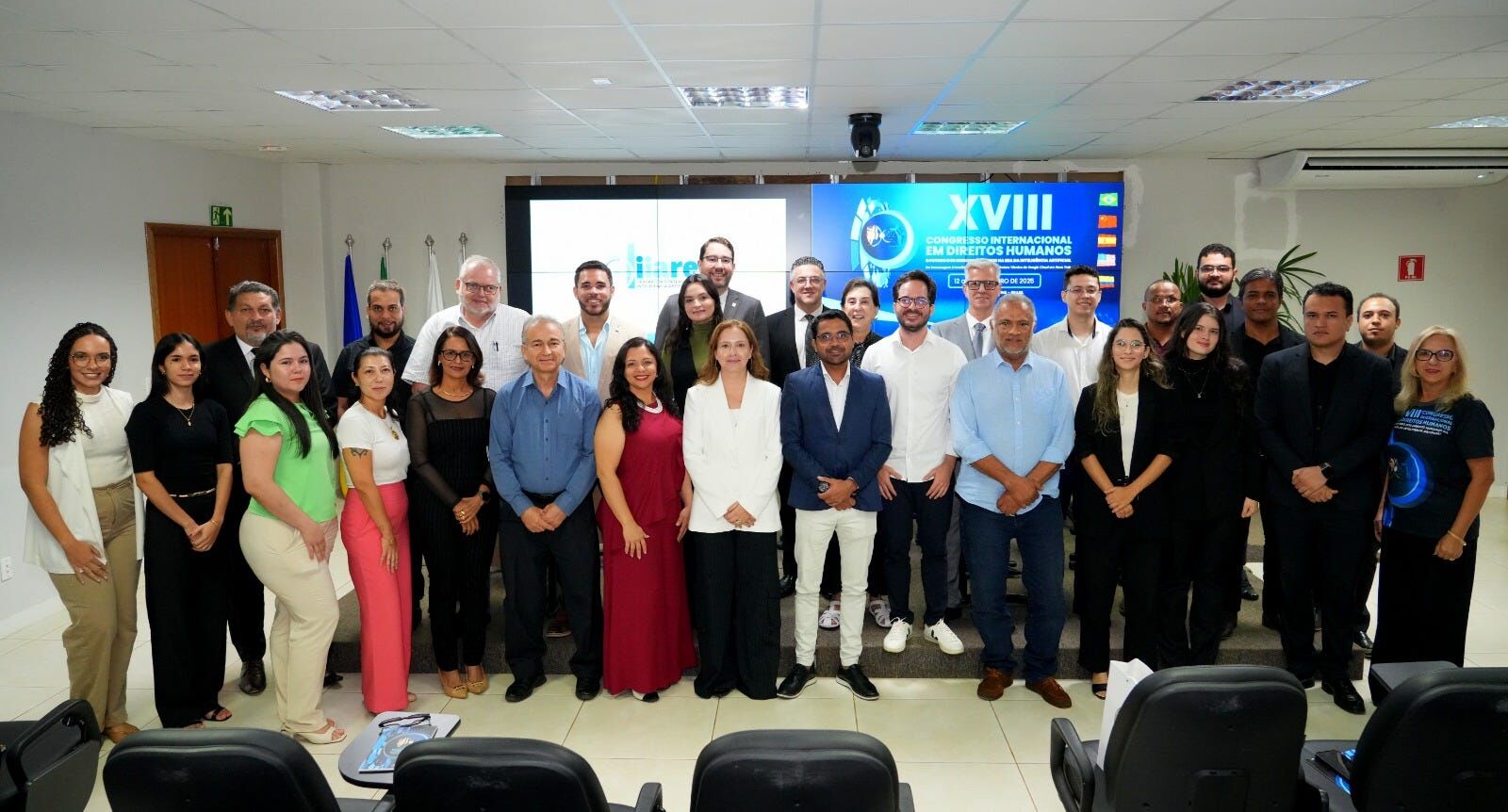 Participantes do XVIII Congresso Internacional em Direitos Humanos da Esmat
